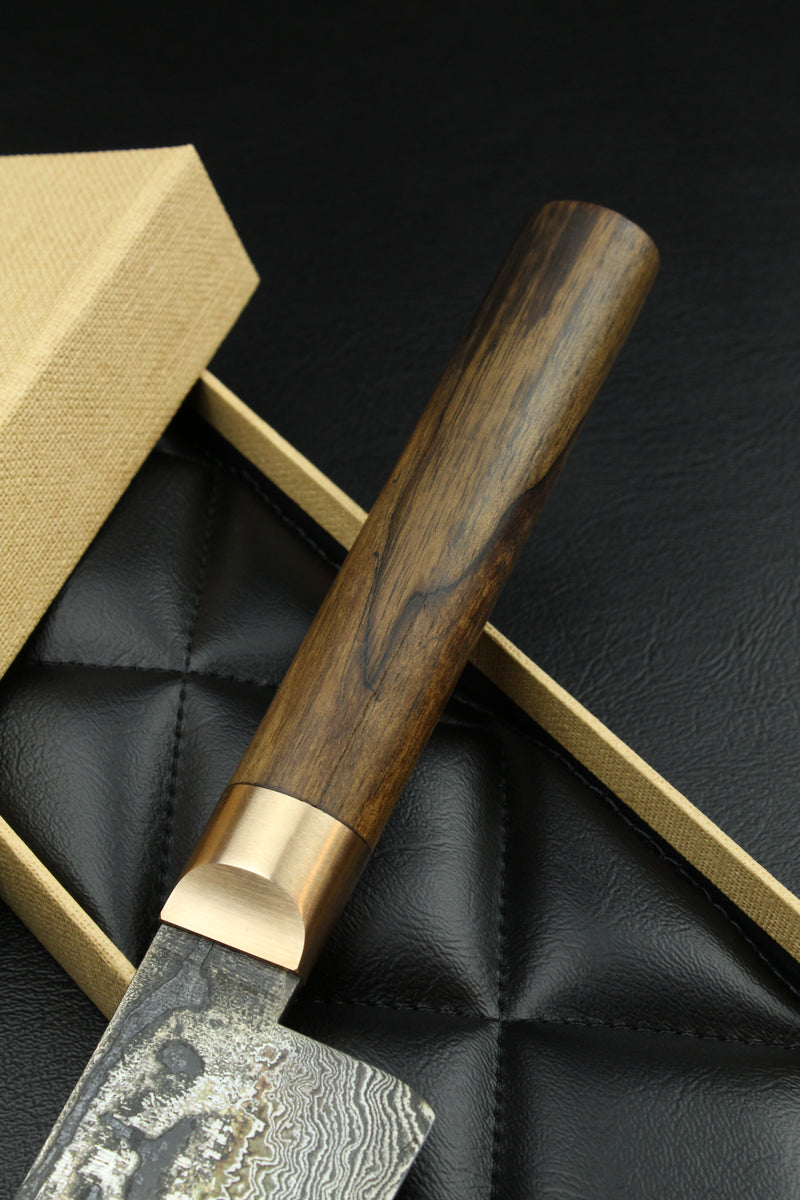 Damascus Gyuto 320L German G-Walnut