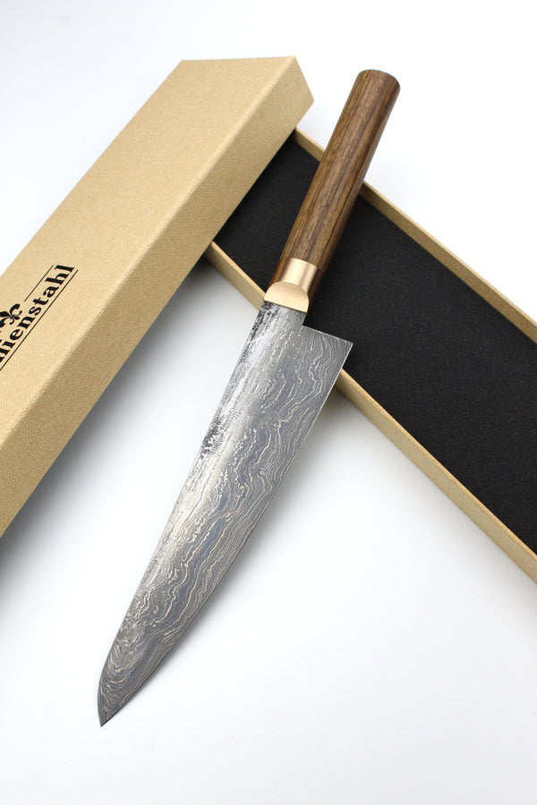 Damascus Gyuto HK Walnut