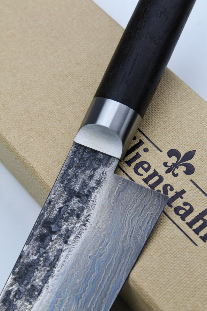 Gyuto Damascus Bog Oak 500L