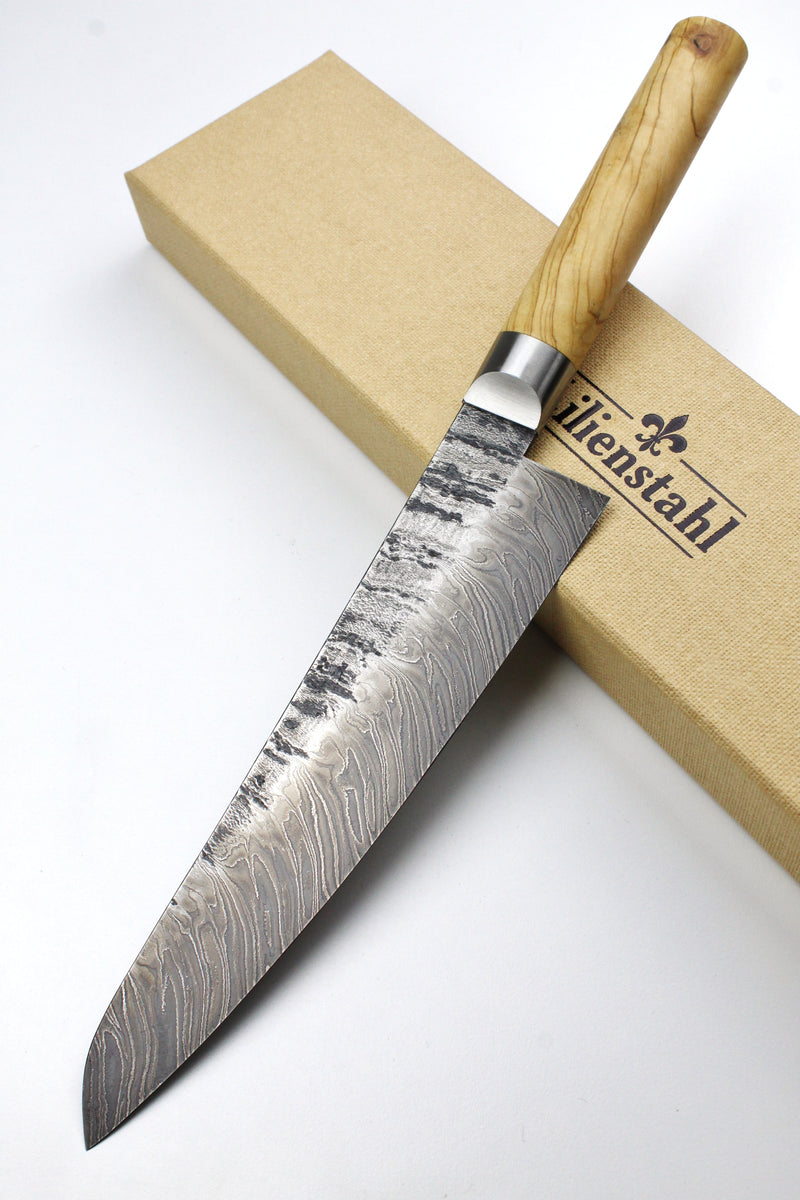 Damascus Gyuto HK-Torsion Olive